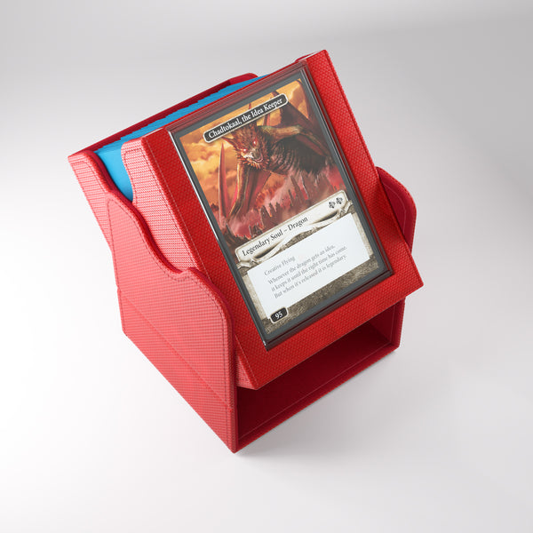 Squire Plus 100+ XL Convertible Red Deck Box (100ct)