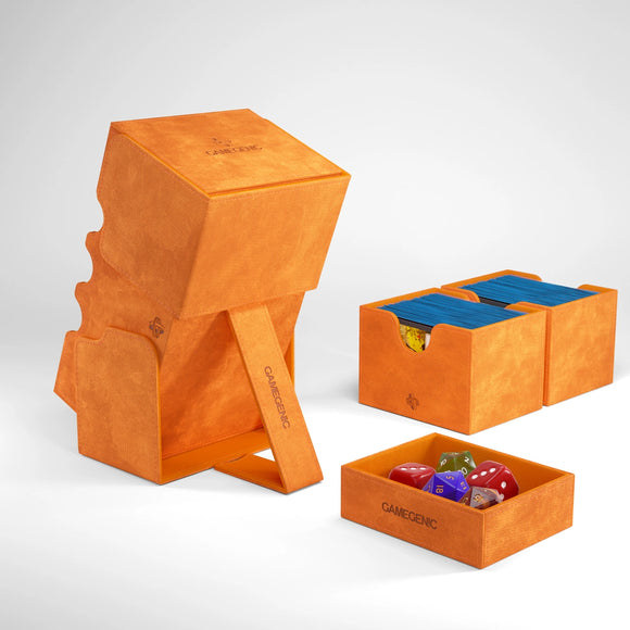 Stronghold XL Convertible Orange Deck Box (200ct)