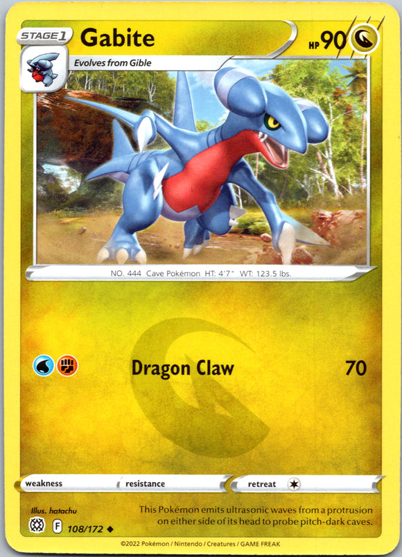 Gabite [108/172] [Brilliant Stars] Reverse Holofoil