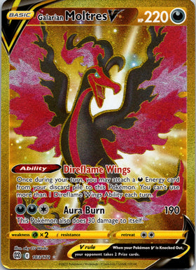 Galarian Moltres V (Secret) [183/172] [Brilliant Stars] Holofoil