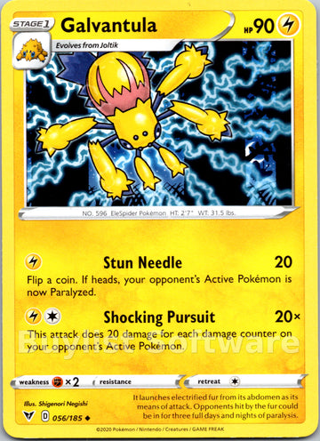 Galvantula [056/185] [SWSH04: Vivid Voltage]