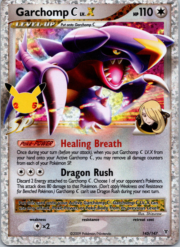 Garchomp C LV.X [145/147] [Celebrations: Classic Collection] Holofoil
