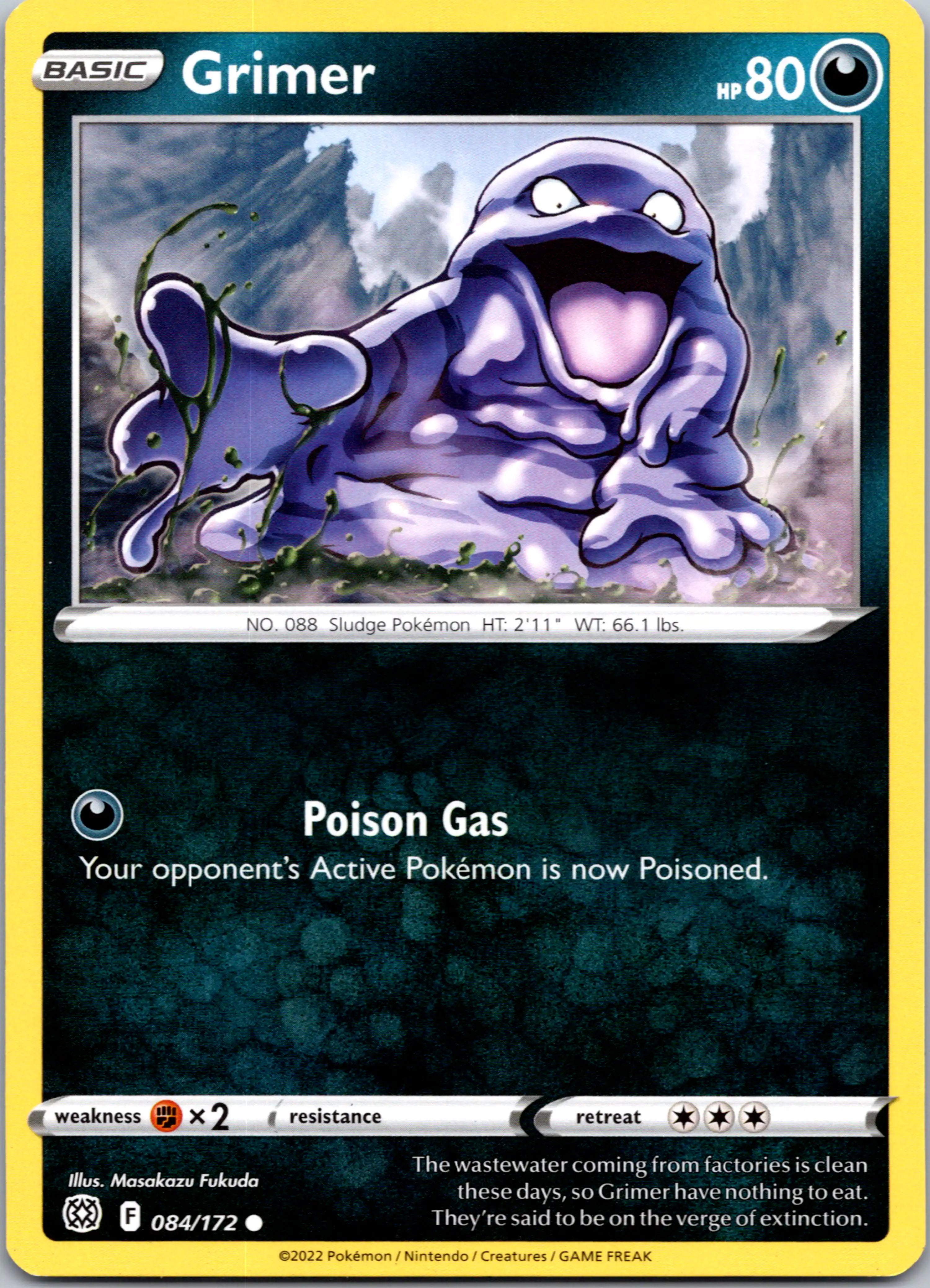 Grimer [084/172] [Brilliant Stars] Reverse Holofoil