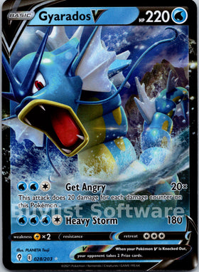 Gyarados V [028/203] [Evolving Skies] Holofoil
