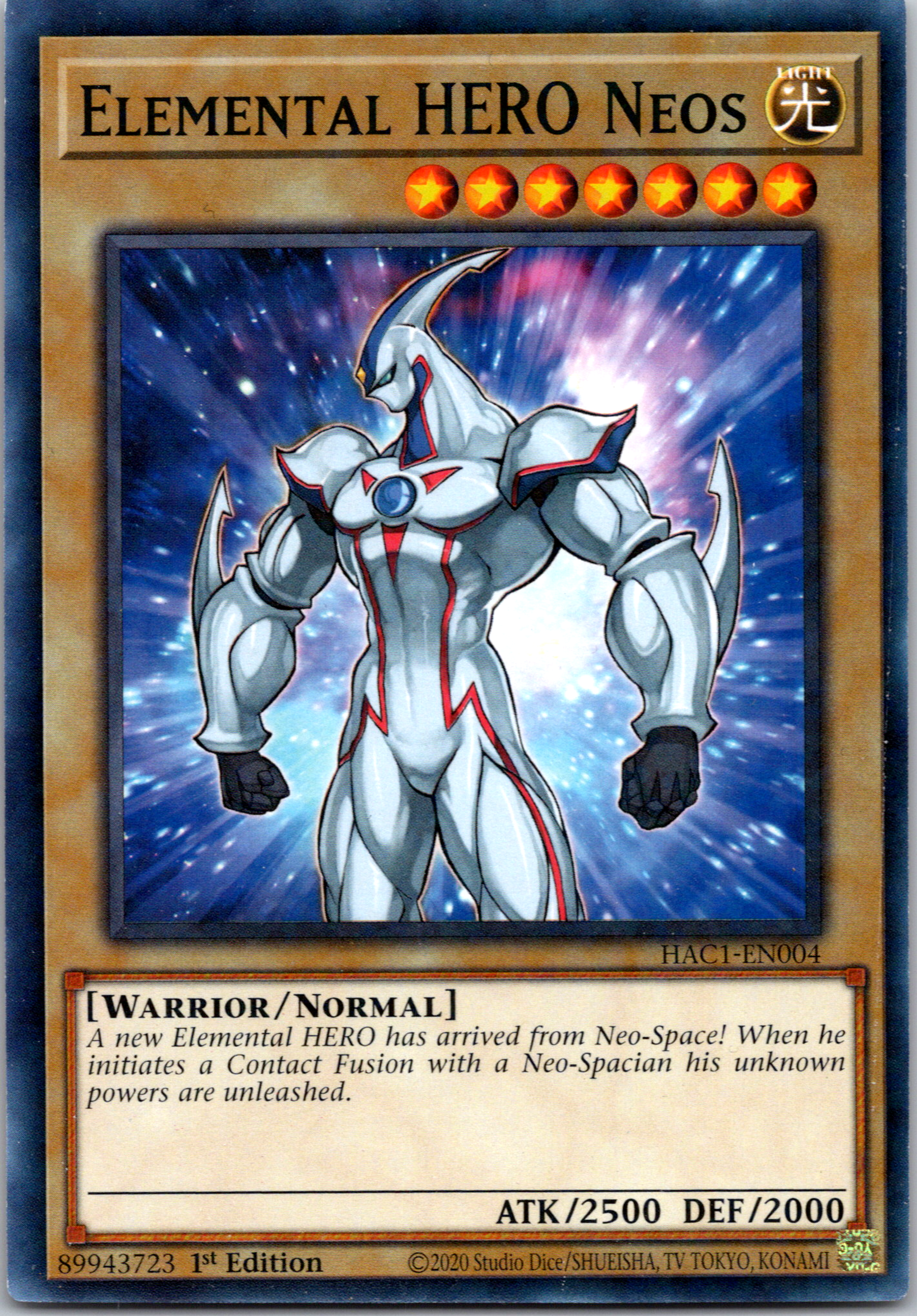 Elemental HERO Neos [HAC1-EN004] Common