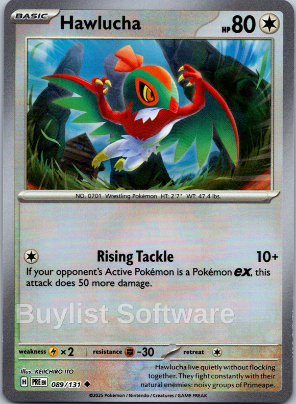 Hawlucha (Master Ball Pattern) [089/131] - (Prismatic Evolutions) Holofoil