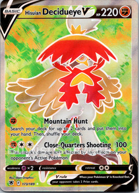 Hisuian Decidueye V [173/189] [Astral Radiance] Holofoil