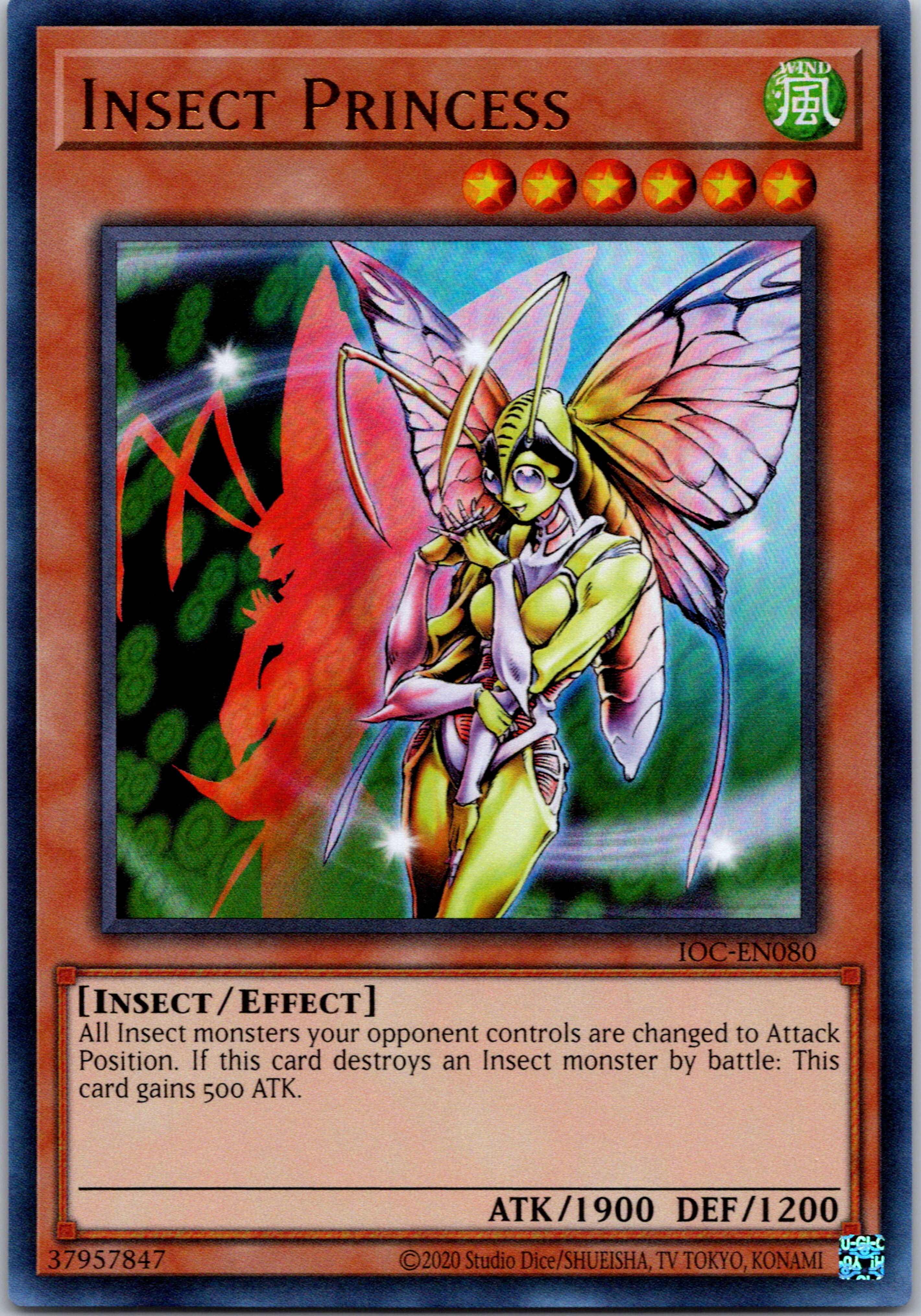 Insect Princess (25th Anniversary) [IOC-EN080] Ultra Rare