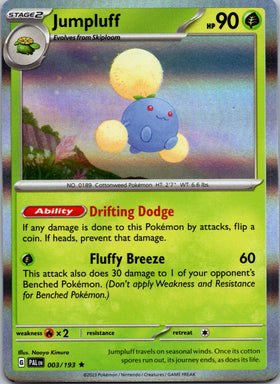 Jumpluff [003/193] [Paldea Evolved] Holofoil