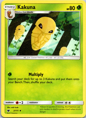 Kakuna [2/111] [Crimson Invasion] Reverse Holofoil