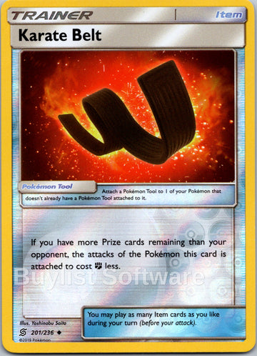 Karate Belt [201/236] [Unified Minds] Reverse Holofoil