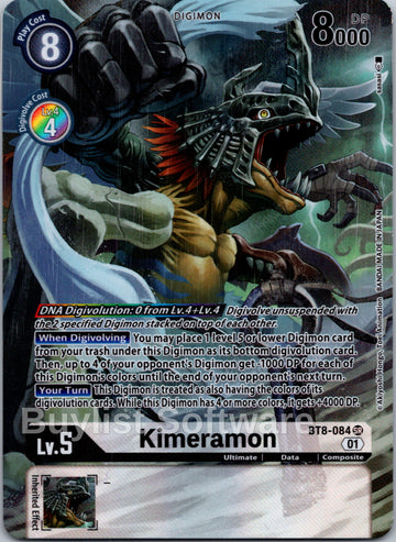 Kimeramon (Alternate Art) [BT8-084] [New Awakening] Foil