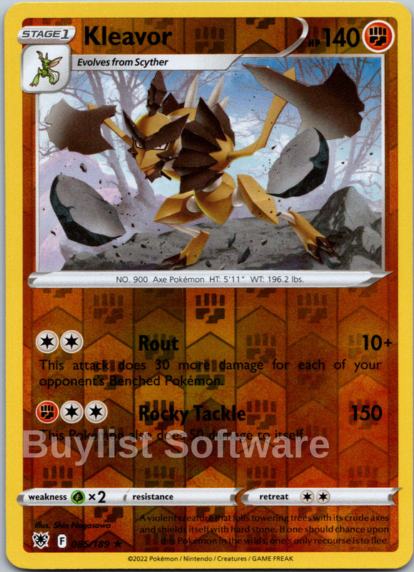 Kleavor [085/189] [Astral Radiance] Reverse Holofoil
