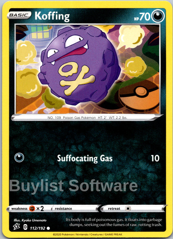 Koffing (112/192) [Sword & Shield: Rebel Clash]