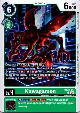 Kuwagamon [BT22-047 C] [Cyber Eden]