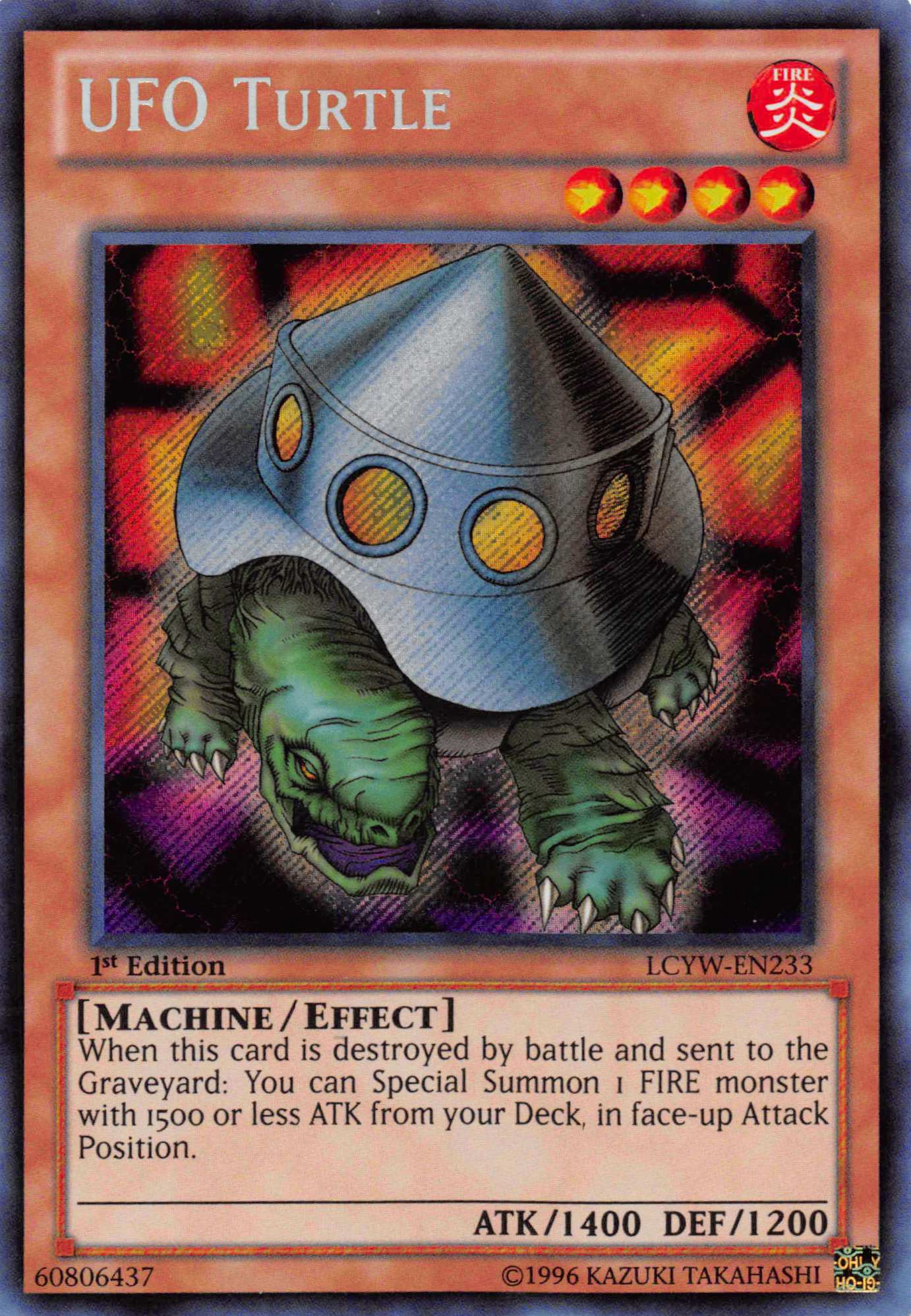 UFO Turtle [LCYW-EN233] Secret Rare