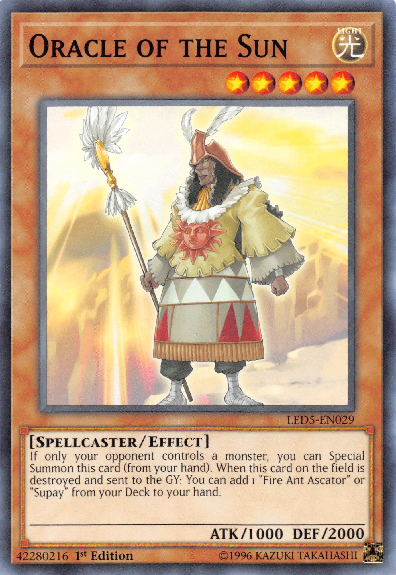 Oracle of the Sun [LED5-EN029] Common