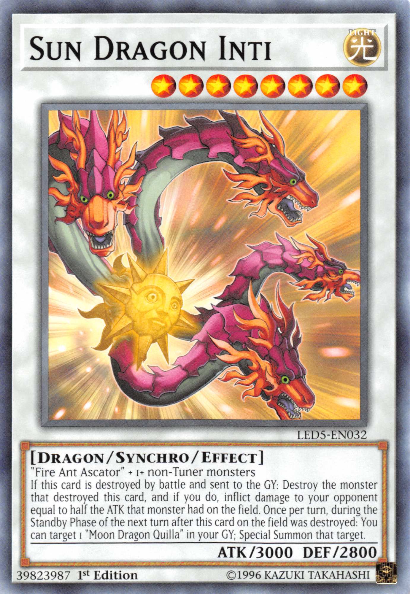 Sun Dragon Inti [LED5-EN032] Common