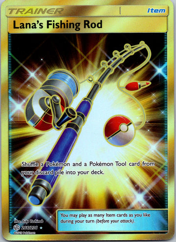Lana's Fishing Rod (Secret) [266/236] [Cosmic Eclipse] Holofoil