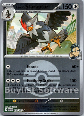 Larry's Staraptor (Poke Ball) [170/217] [Ascended Heroes] Reverse Holofoil