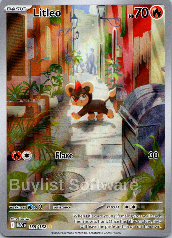 Litleo [139/132] [Mega Evolution] Holofoil