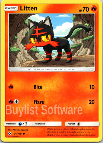Litten [24/149] [Sun & Moon Base Set]