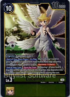 Lucemon [BT18-034-R] [Release Special Booster 2.0] Foil