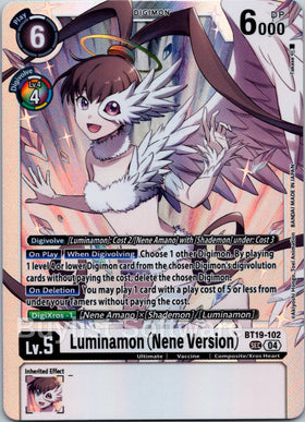 Luminamon (Nene Version) [BT19-102 SEC] [Release Special Booster 2.5] Foil