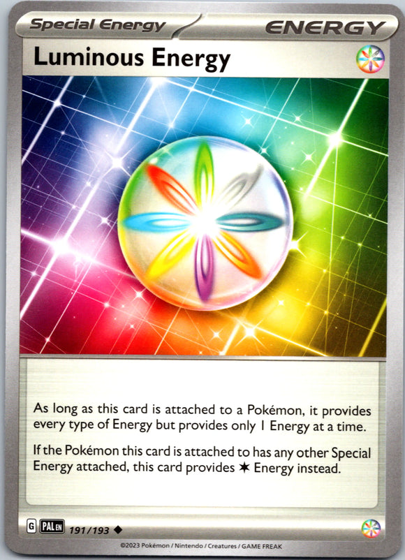 Luminous Energy [191/193] [Paldea Evolved]