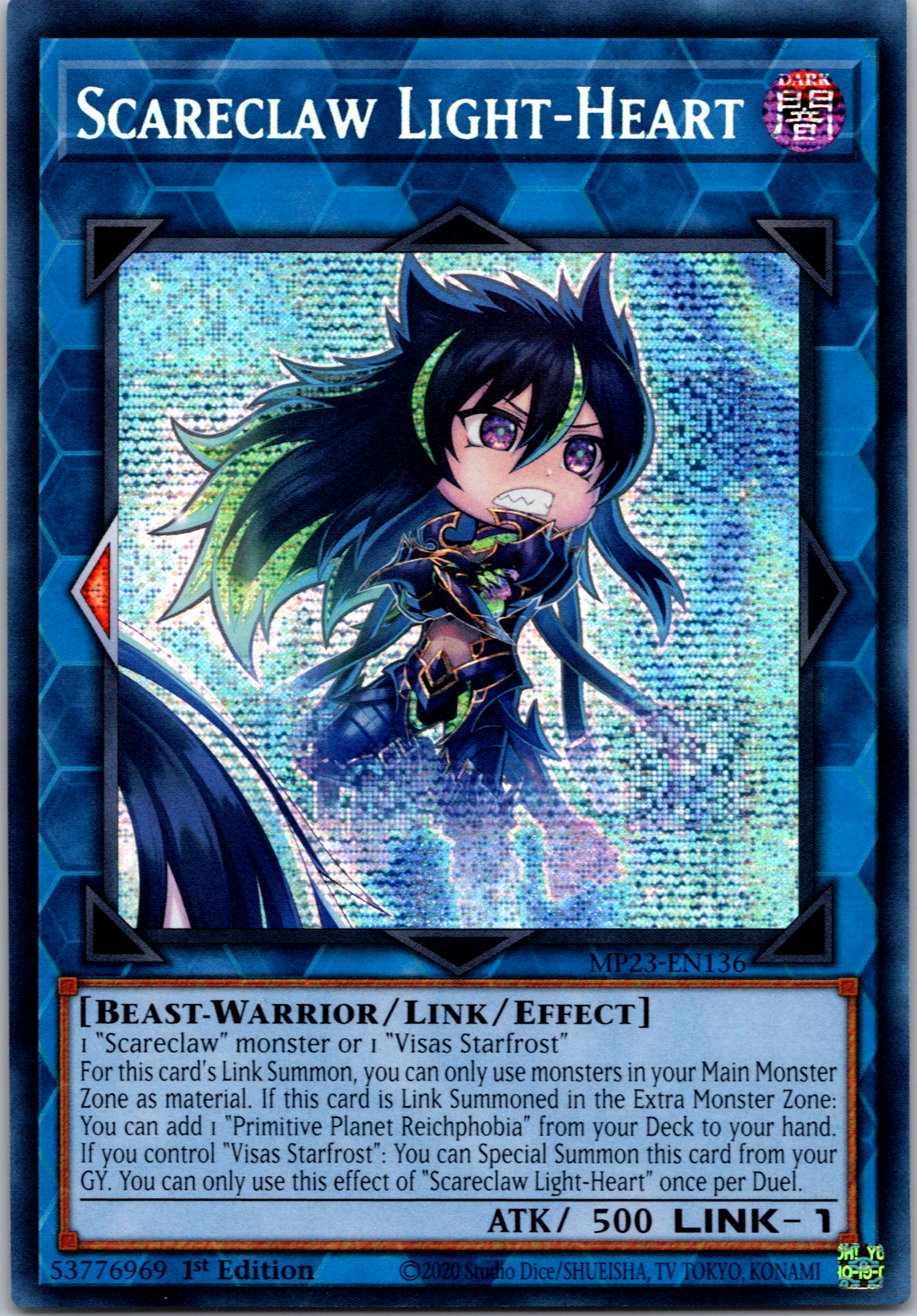 Scareclaw Light-Heart [MP23-EN136] Prismatic Secret Rare