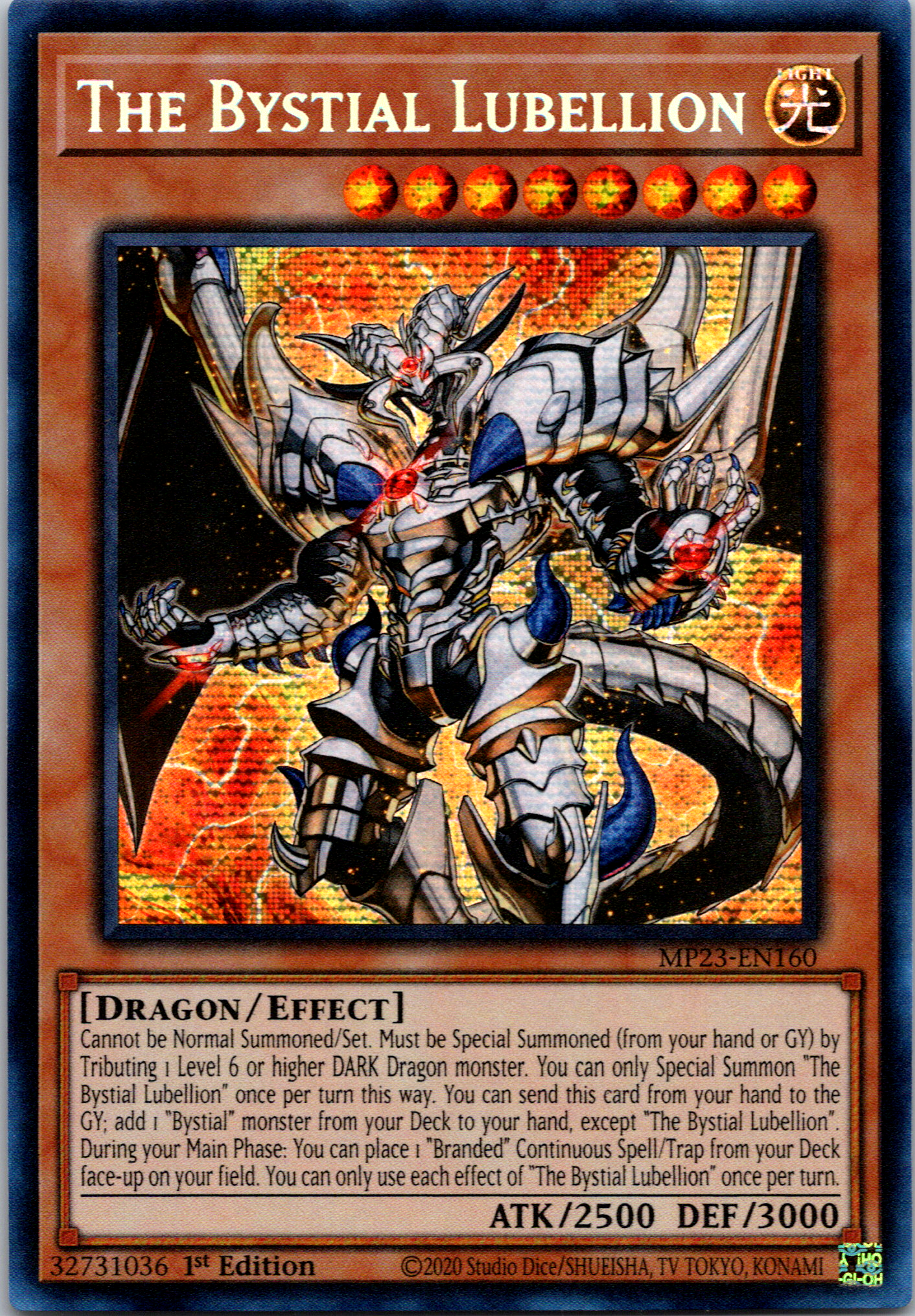 The Bystial Lubellion [MP23-EN160] Prismatic Secret Rare