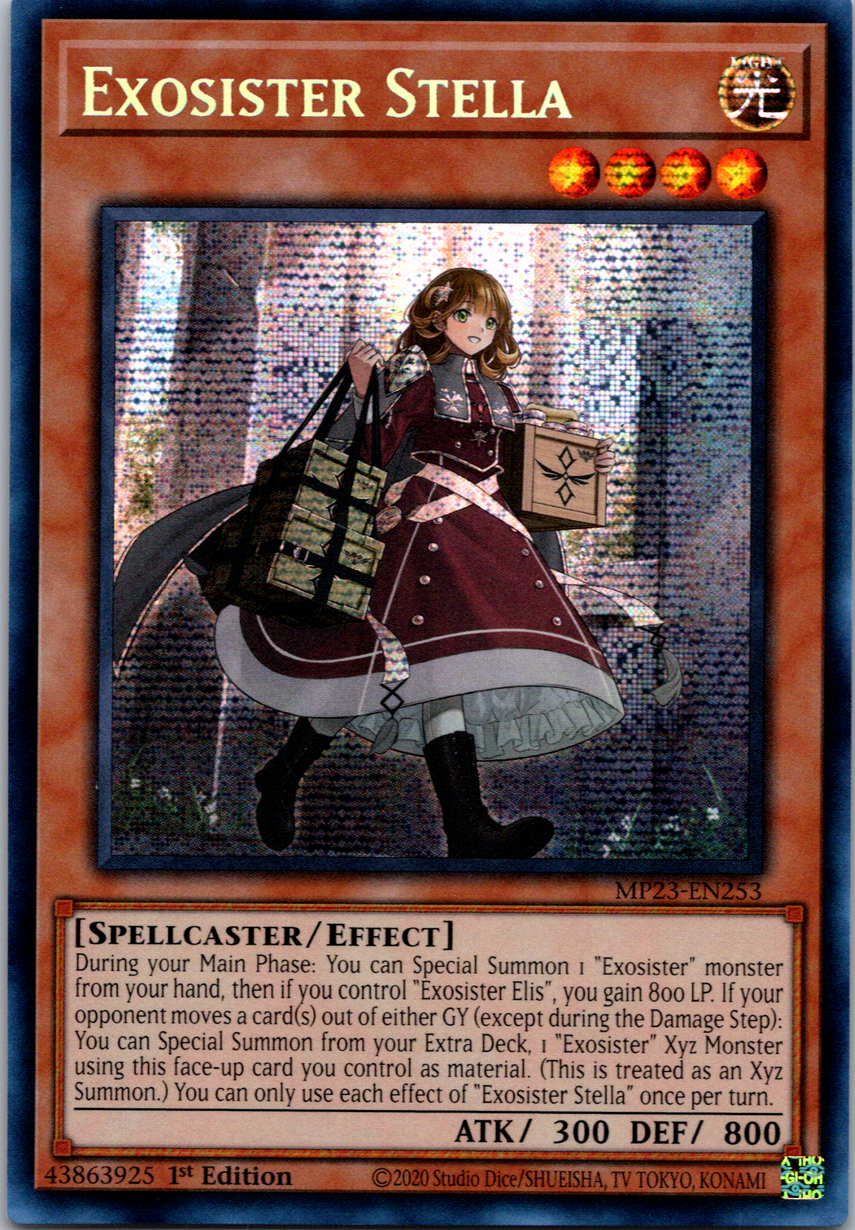 Exosister Stella [MP23-EN253] Prismatic Secret Rare