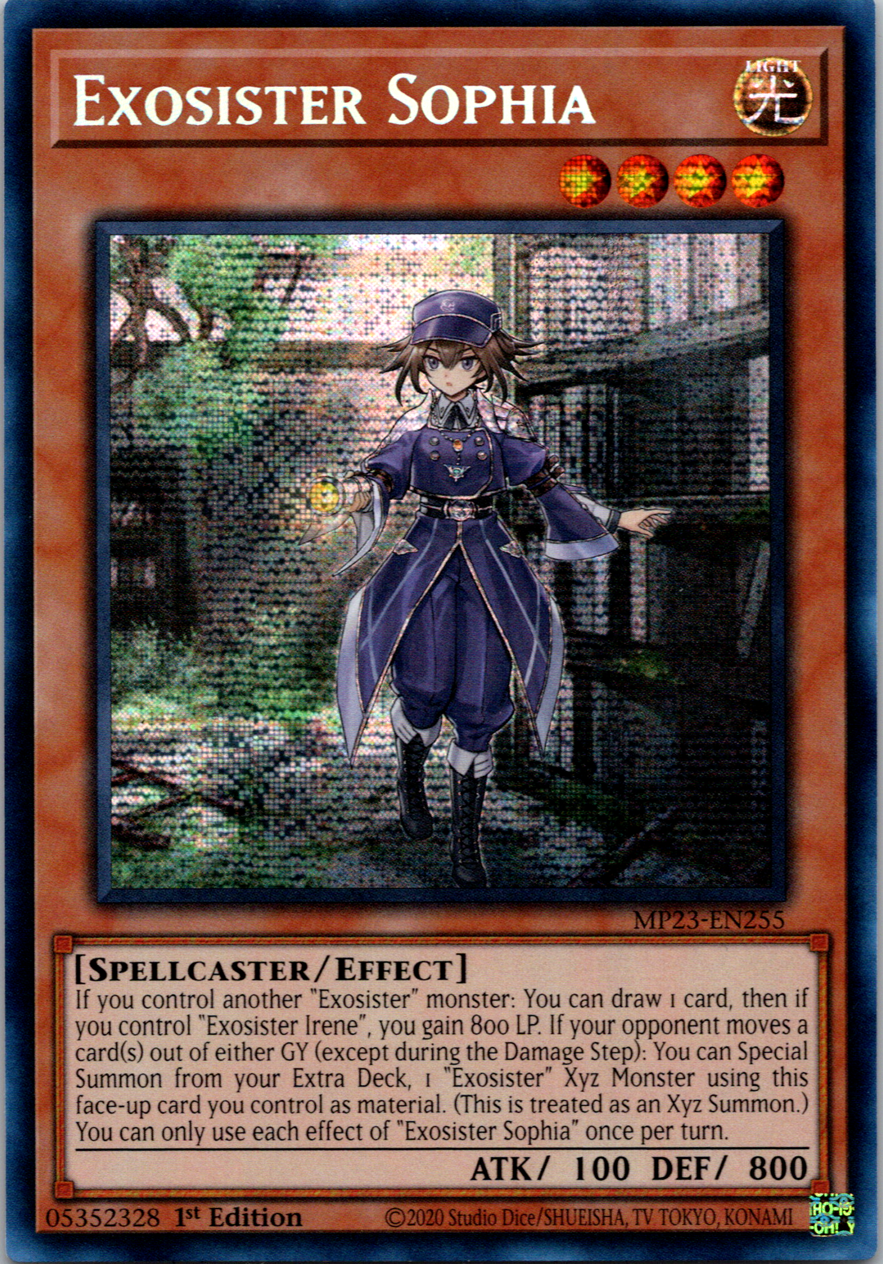 Exosister Sophia [MP23-EN255] Prismatic Secret Rare