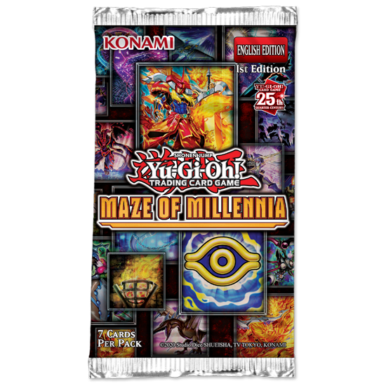 Yugioh: Maze of Millennia Booster Pack