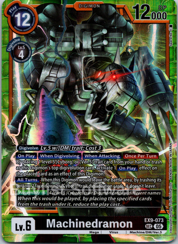 Machinedramon [EX9-073 SEC] [Versus Monsters] Foil