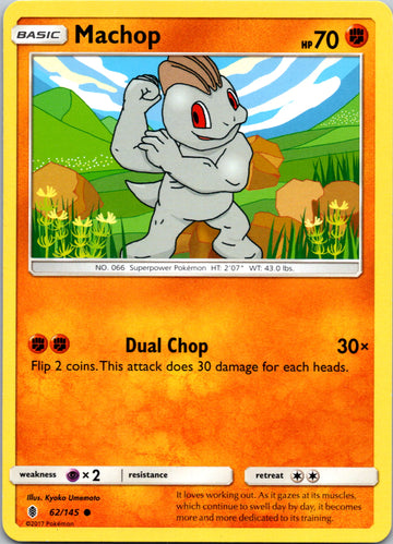 Machop (62) [62/145] [Guardians Rising]