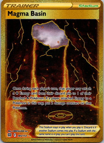 Magma Basin (Secret) [185/172] [Brilliant Stars] Holofoil