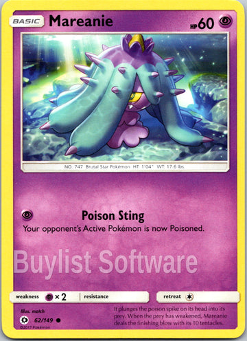 Mareanie [62/149] [Sun & Moon Base Set]