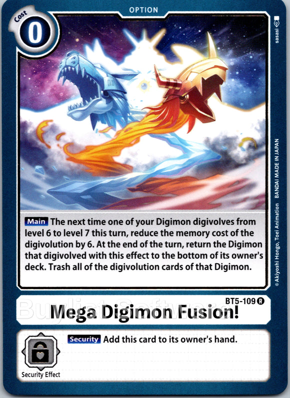 Mega Digimon Fusion! [BT5-109] [Battle of Omni] Normal