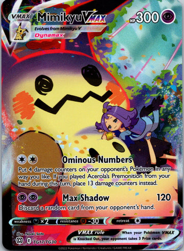 Mimikyu VMAX [TG17/TG30] [Brilliant Stars Trainer Gallery] Holofoil