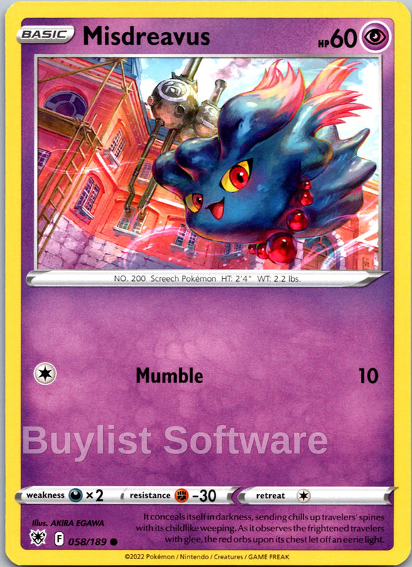 Misdreavus [058/189] [Astral Radiance]