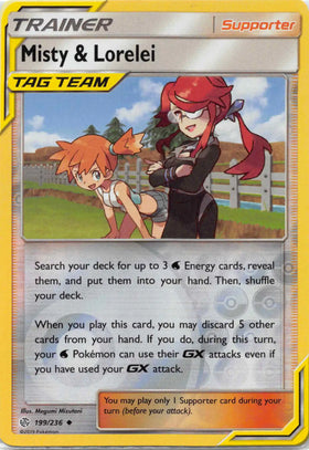 Misty & Lorelei [199/236] [Cosmic Eclipse] Reverse Holofoil