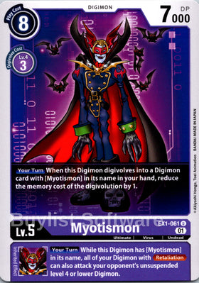 Myotismon [EX1-061] [Classic Collection] Normal