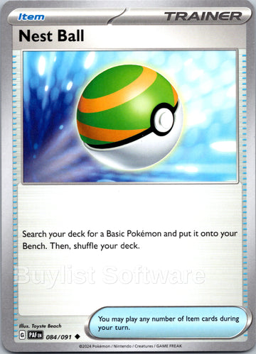Nest Ball [084/091] - (Paldean Fates)