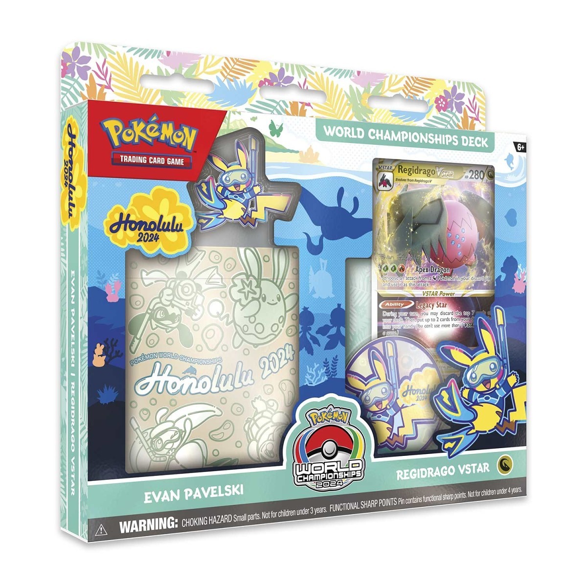 Pokémon TCG: 2024 Pokémon World Championships Deck (Evan Pavelski, Regidrago VSTAR)
