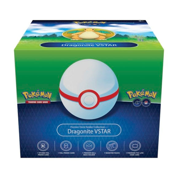 Pokémon TCG: Pokémon GO Premier Deck Holder Collection (Dragonite VSTAR)