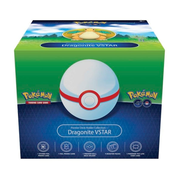 Pokémon TCG: Pokémon GO Premier Deck Holder Collection (Dragonite VSTAR)