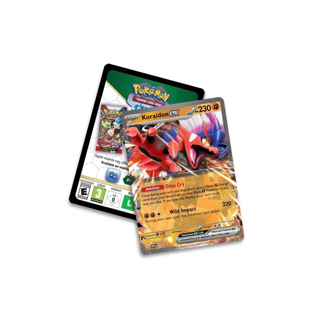 Pokémon TCG: Paldea Legends Tin (Koraidon)