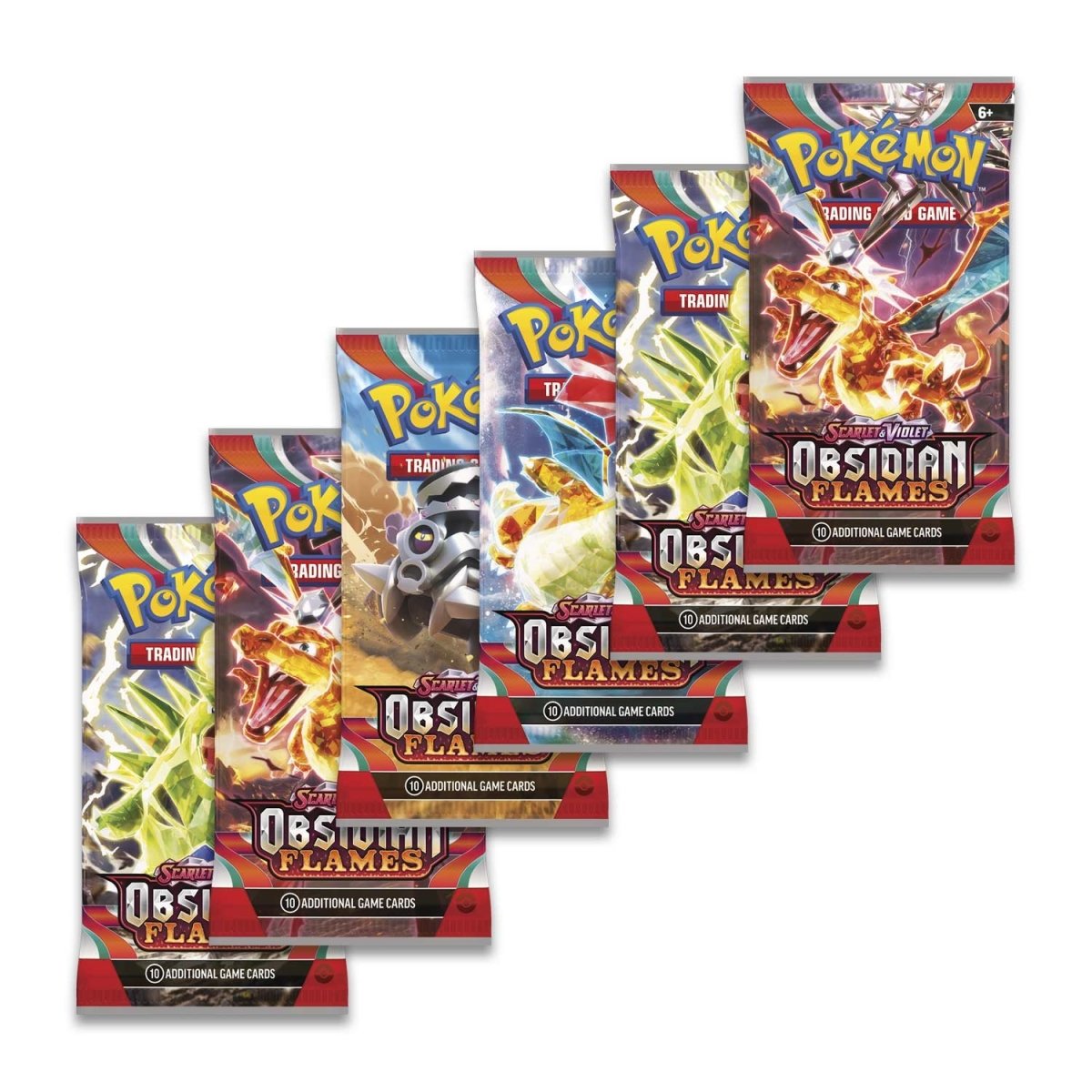 Pokémon TCG: Scarlet & Violet Obsidian Flames Booster Bundle (6 Packs)