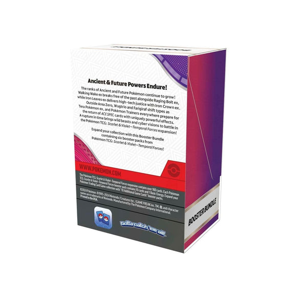 Pokémon TCG: Scarlet & Violet Temporal Forces Booster Bundle (6 Packs)